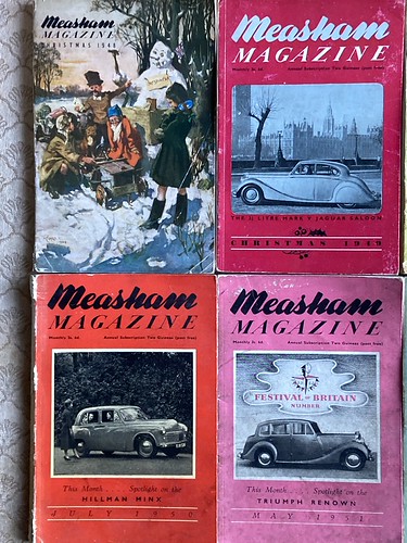 Nice old ,small Measham Magazines -1948-1951