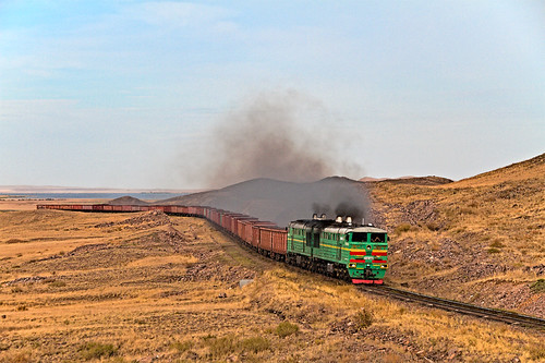 Through the steppe