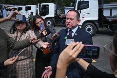 Presidente Bernardo Arévalo participa en la entrega de camiones donados por el Gobierno de la República de China (Taiwán), a través del Ministerio de Desarrollo Social. 20261030 by Gobierno de Guatemala