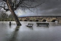Barford Bridge After The Floods
